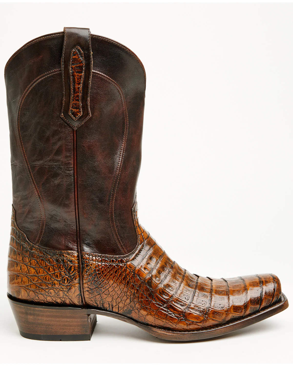 Cody James Black 1978® Men's The Mason Exotic Caiman Western Boots - Square Toe - Image 2