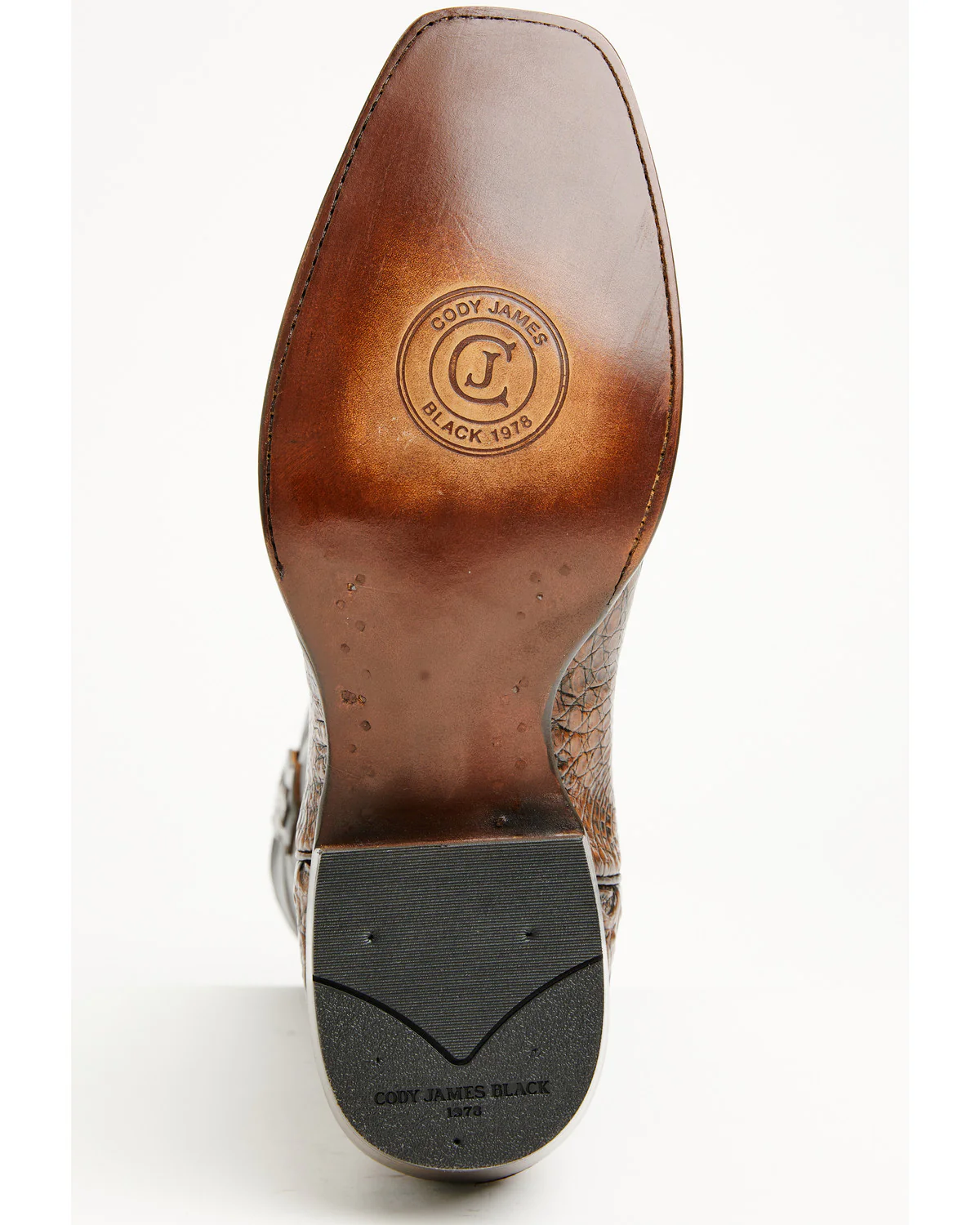 Cody James Black 1978® Men's The Mason Exotic Caiman Western Boots - Square Toe - Image 7
