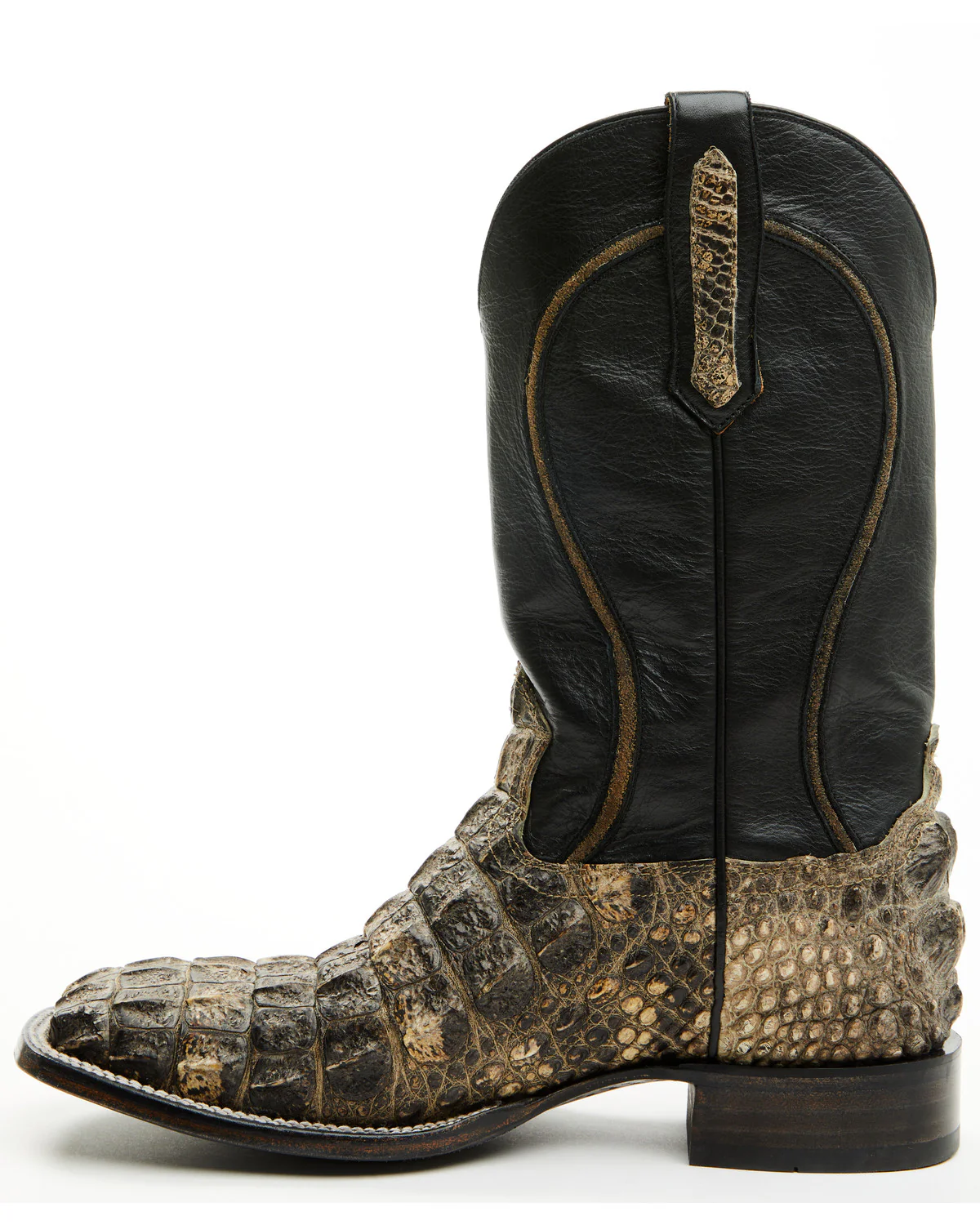 Cody James Black 1978® Men's Tillman Exotic Hornback Alligator Western Boots - Broad Square Toe - Image 3