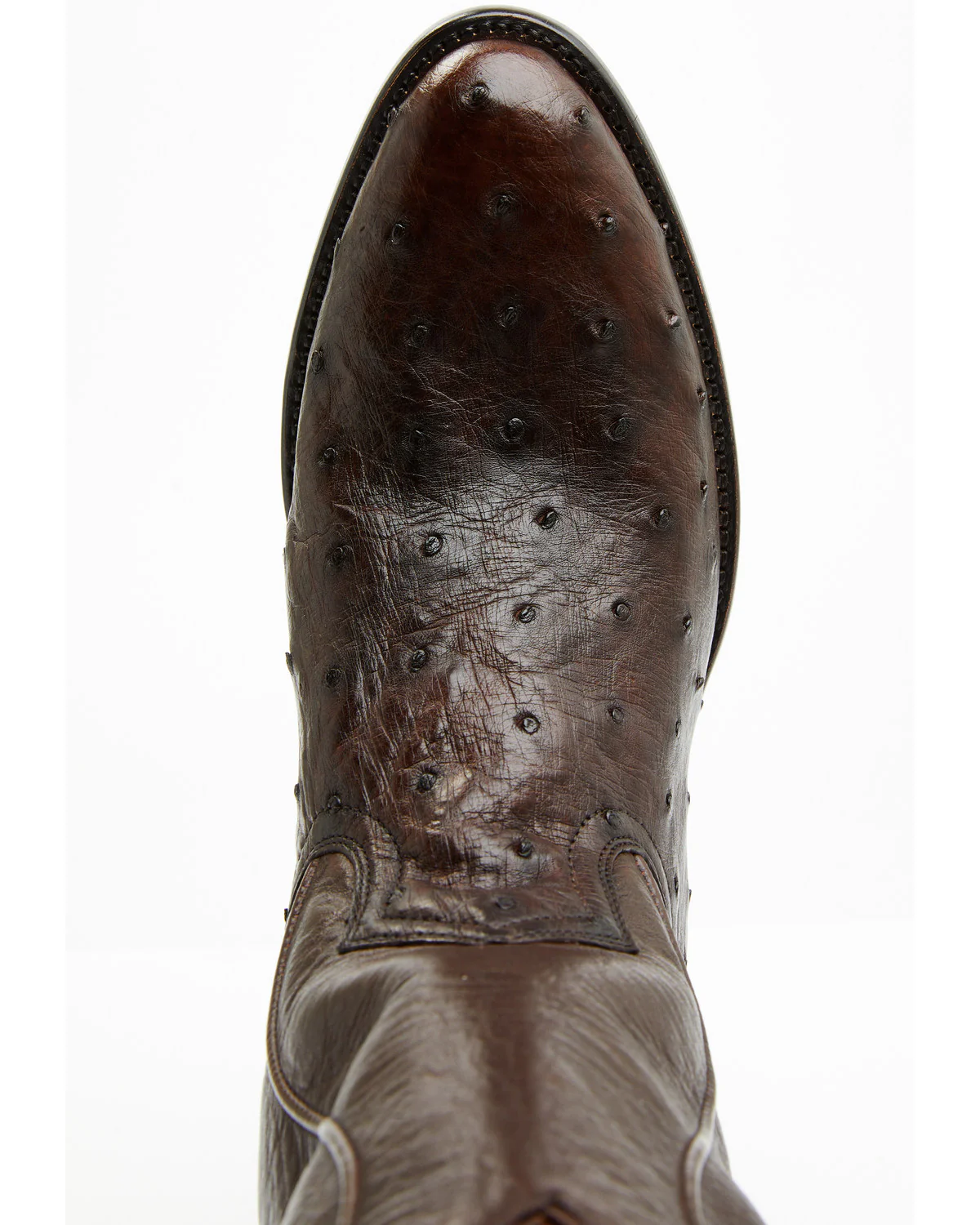 Cody James Black 1978® Men's Chapman Exotic Full-Quill Ostrich Western Boots - Round Toe - Image 6