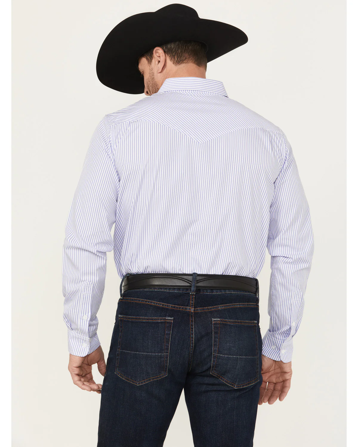 Cody James Black 1978™ Men's Condor Striped Print Long Sleeve Button-Down Western Shirt - Image 4