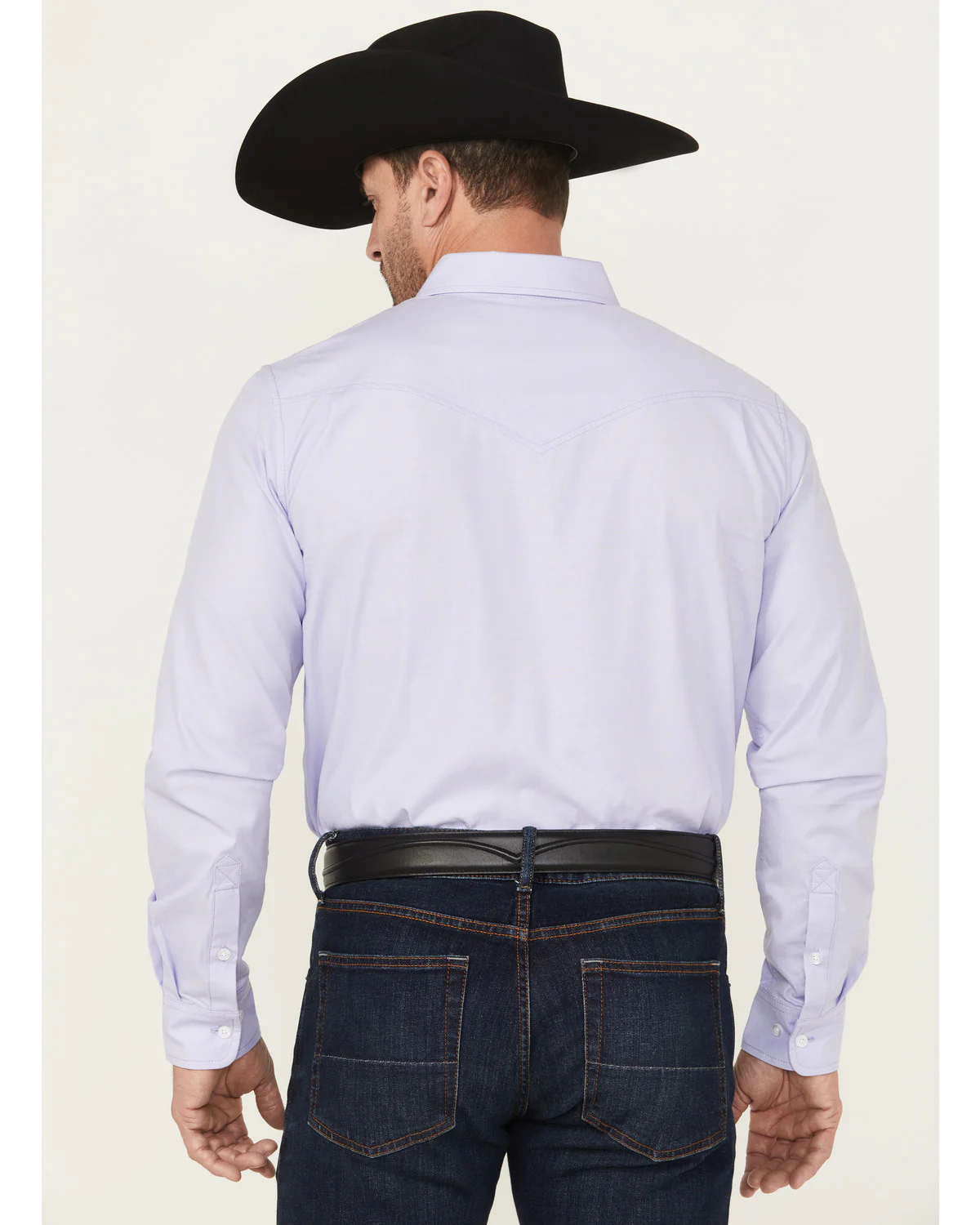 Cody James Black 1978™ Men's Lawman Solid Long Sleeve Button-Down Western Shirt - Image 4