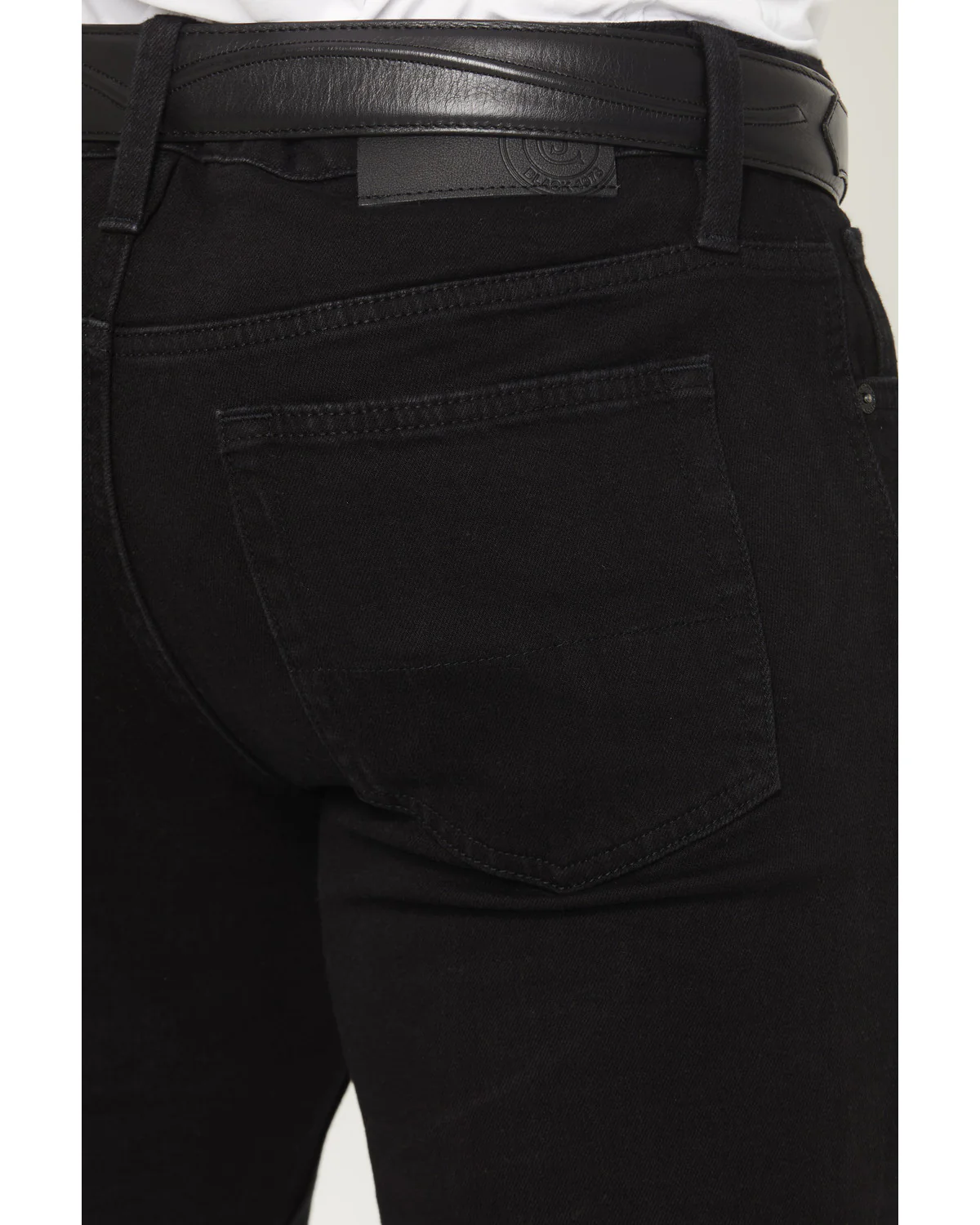 Cody James Black 1978™ Men's Lawson Wash Tyler Slim Straight Stretch Denim Jeans - Image 4