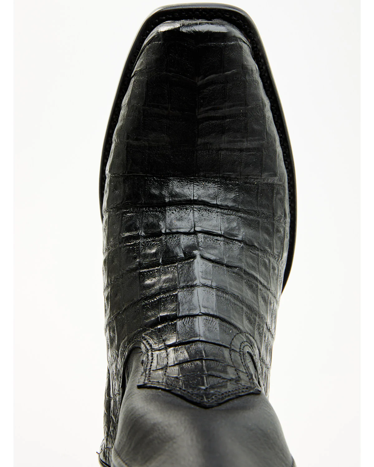 Cody James Black 1978® Men's Mason Exotic Caiman Belly Western Boots - Square Toe - Image 6