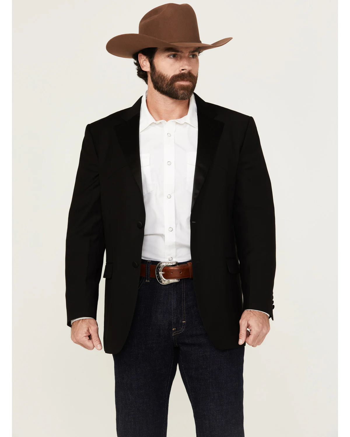 Cody James Black 1978™ Men's Smooth Leather Belt - Image 2