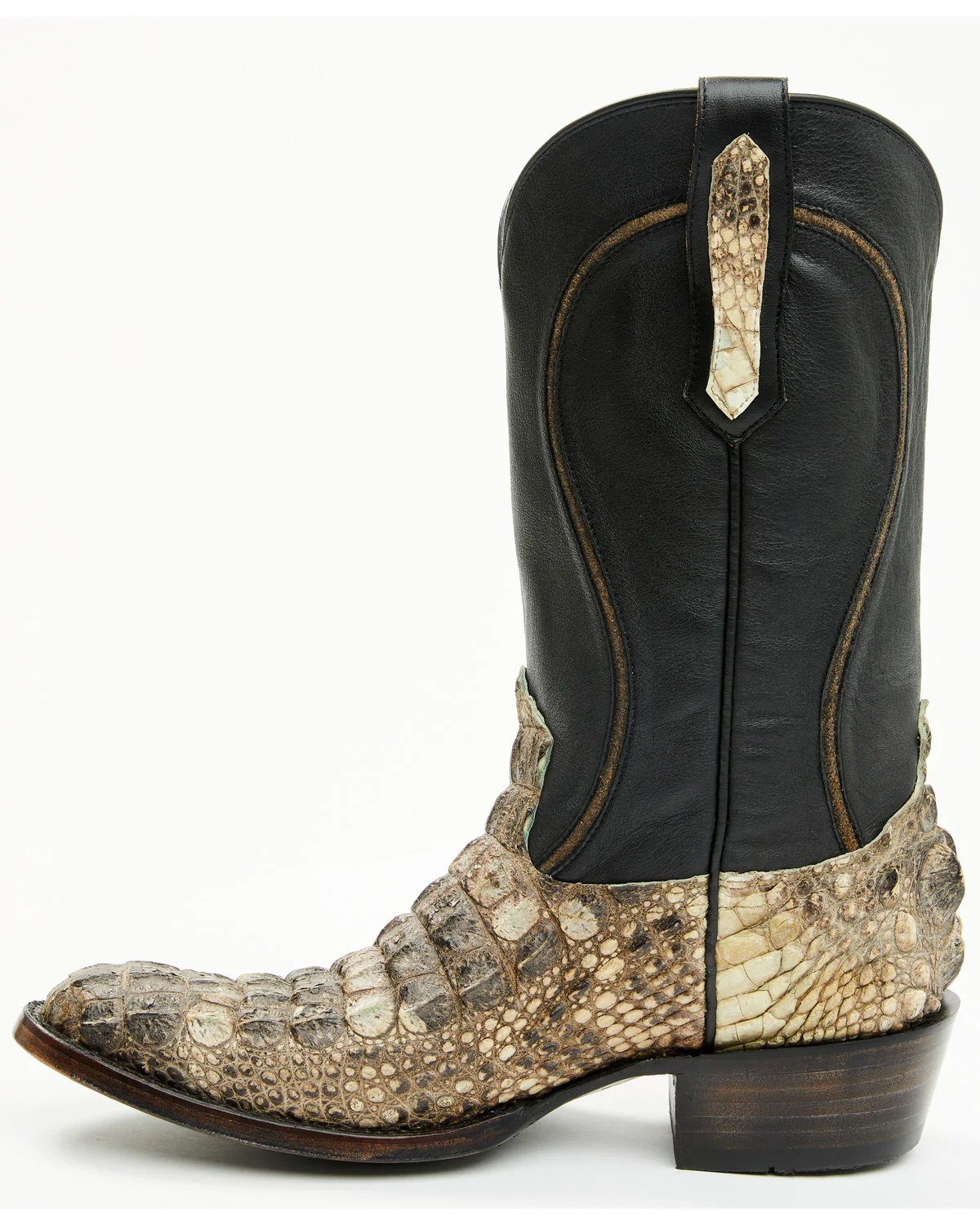 Cody James Black 1978® Men's Tillman Exotic Hornback Alligator Western Boots - Round Toe - Image 3