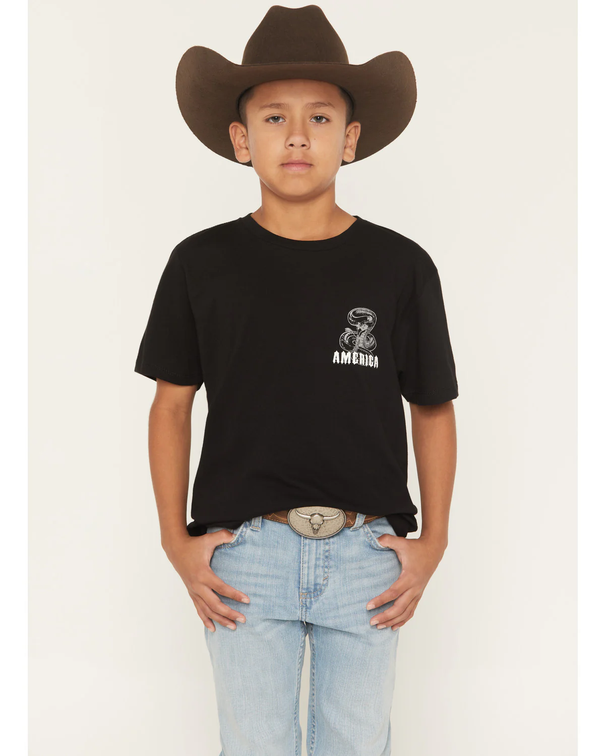 Cody James Boys' Don't Tread On Me Short Sleeve Graphic T-Shirt - Image 2