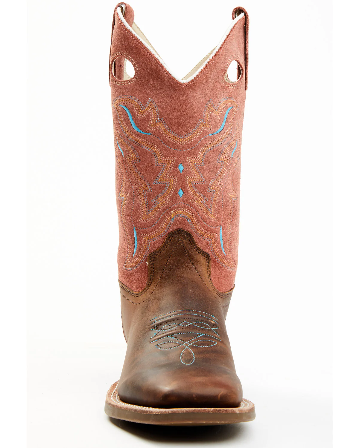 Cody James Boys' Inlay Western Boots - Broad Square Toe - Image 4