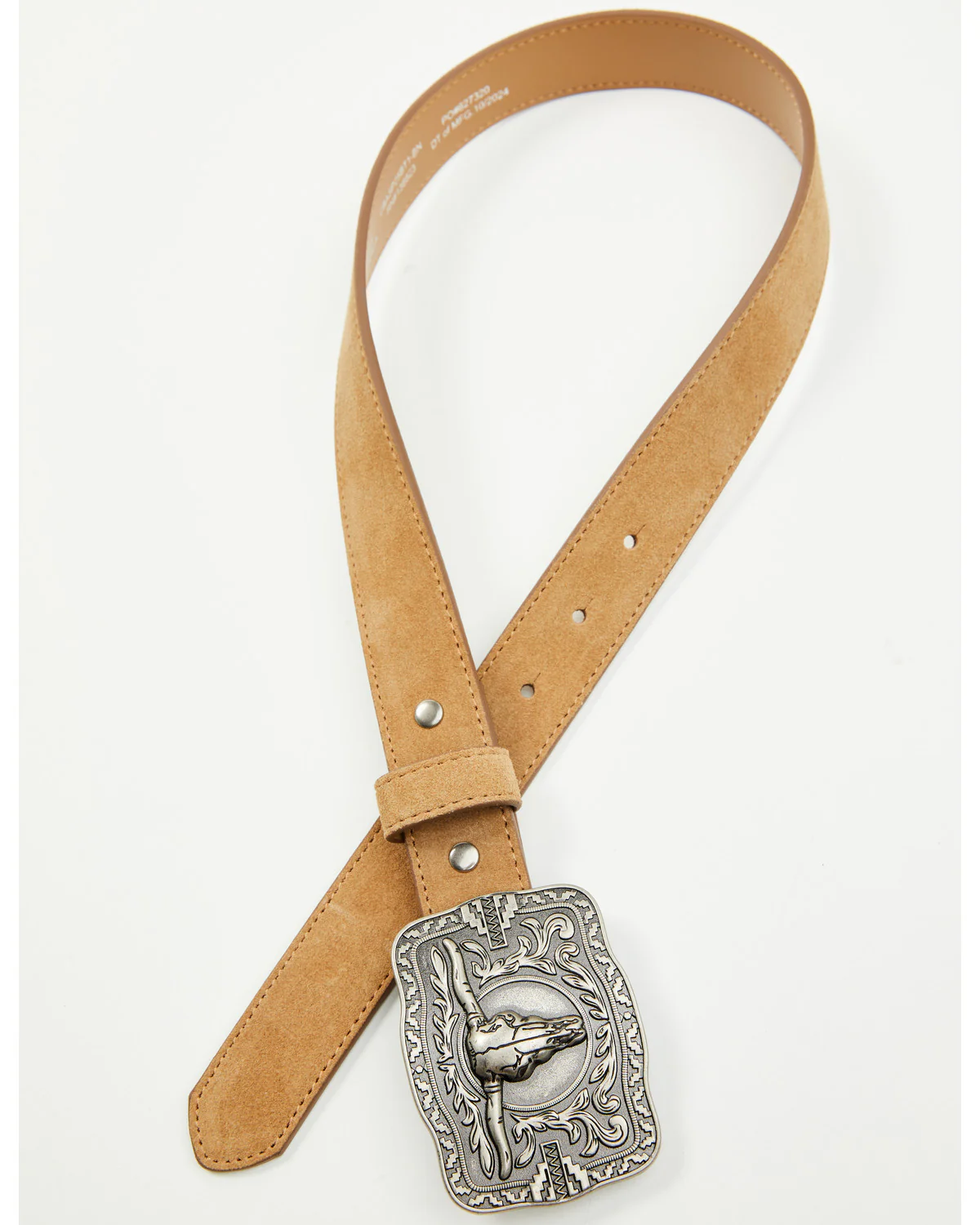 Cody James Boys' Rustler Steerhead Buckle Belt - Image 2