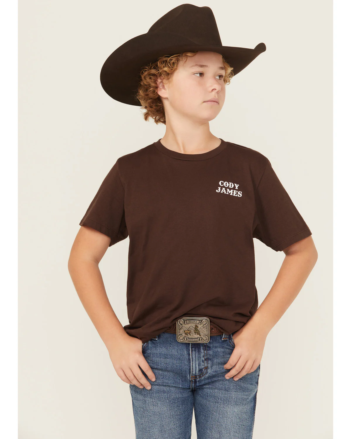 Cody James Boys' Southwestern Skull Short Sleeve Graphic T-Shirt - Image 2