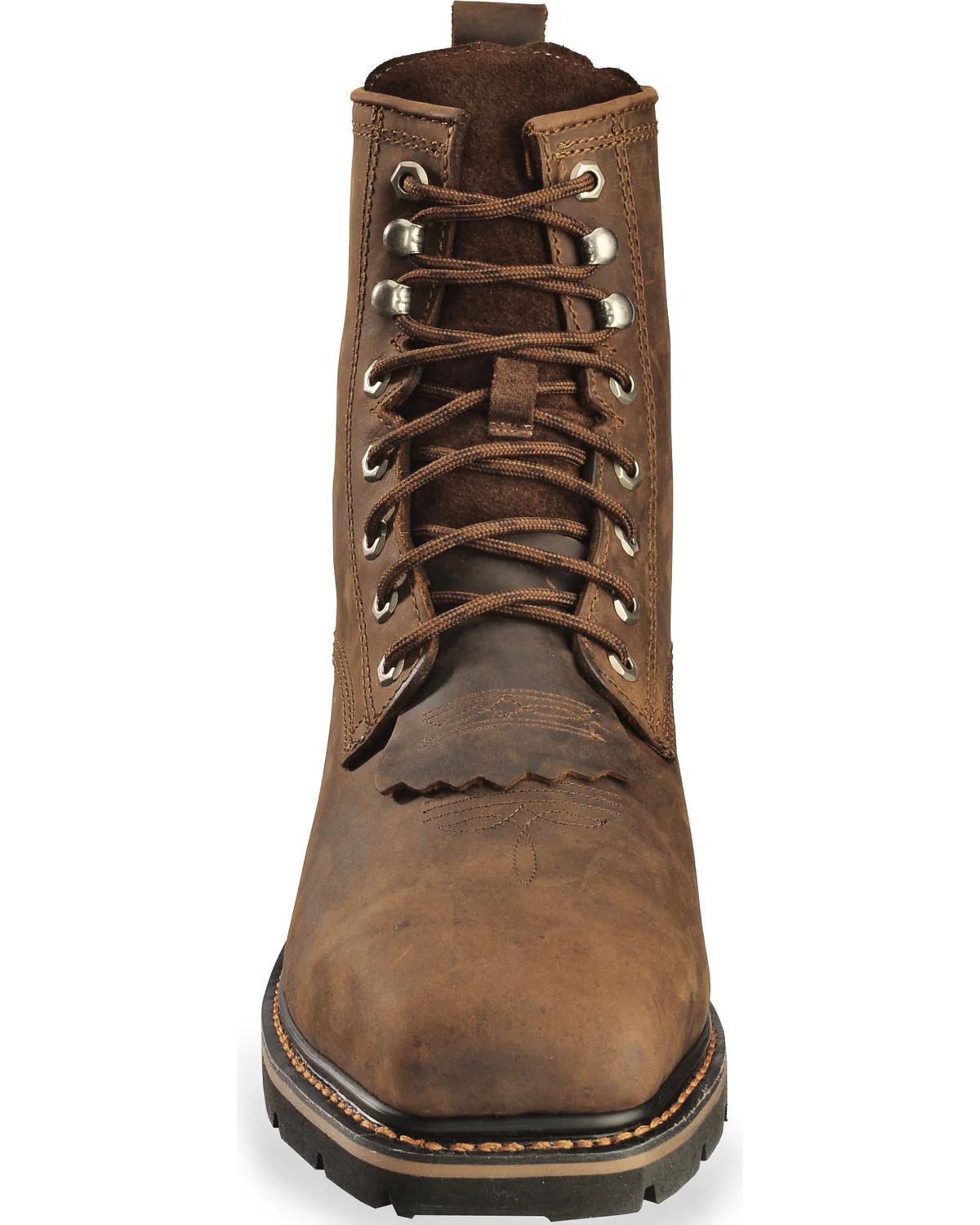 Cody James Men's 8" Mustang Lace-Up Kiltie Work Boots - Composite Toe - Image 4