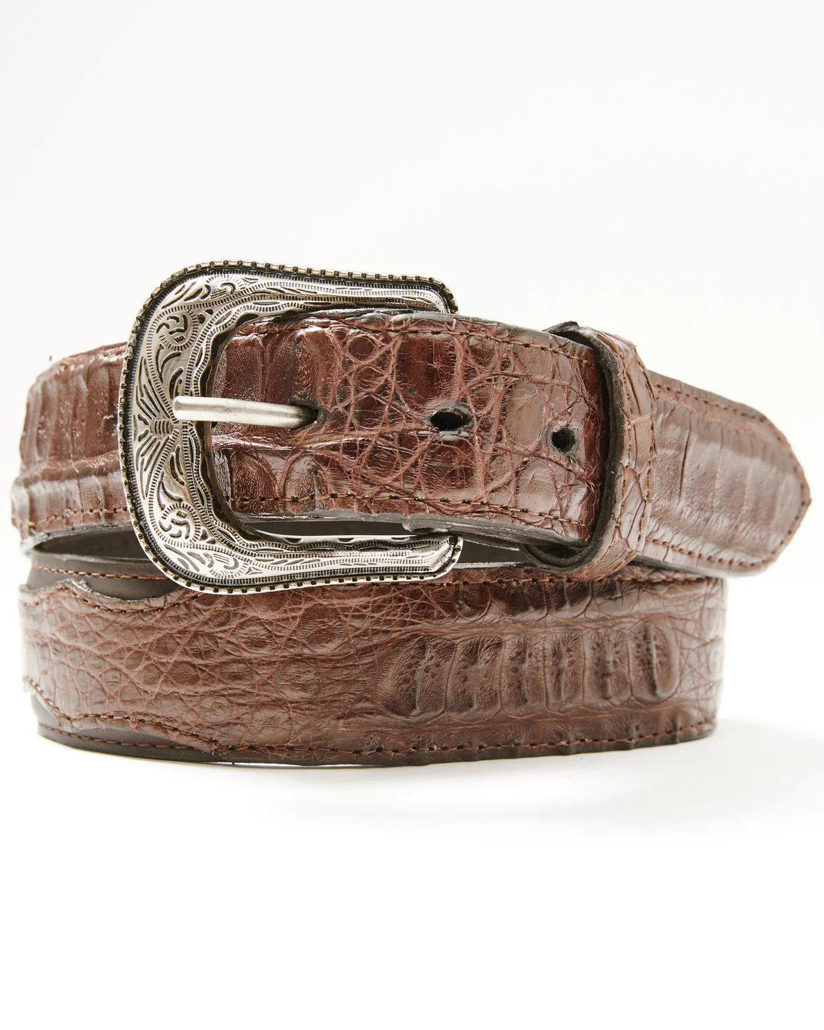 Cody James Men's Amarillo Exotic Caiman Leather Belt