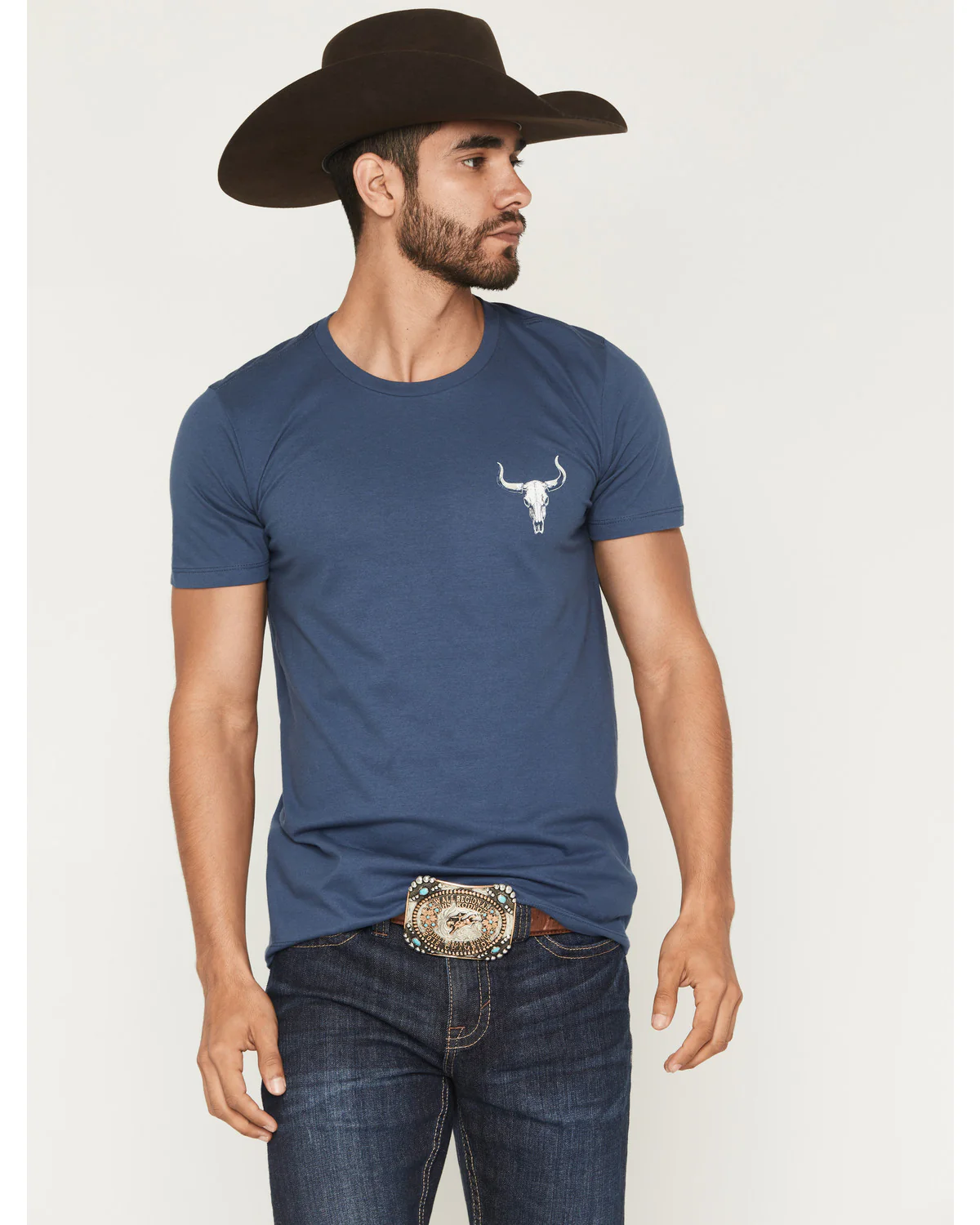 Cody James Men's American Steerhead Short Sleeve Graphic T-Shirt - Image 2
