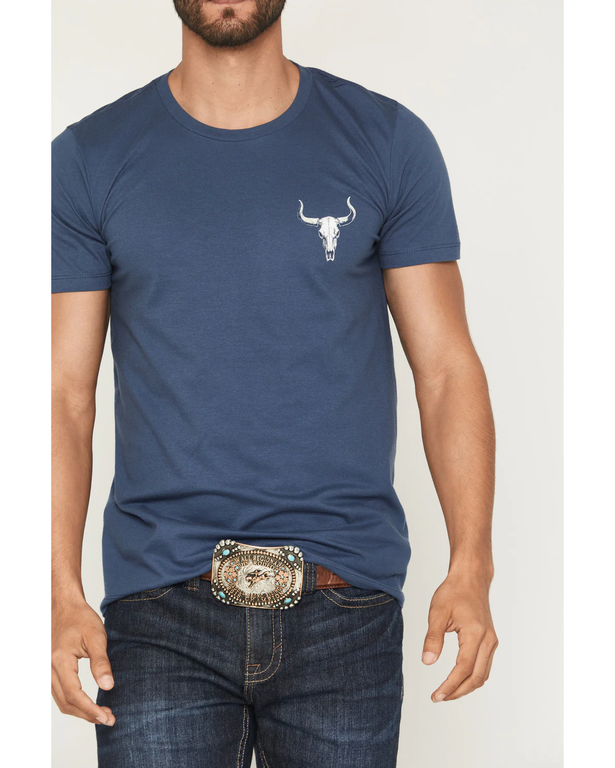 Cody James Men's American Steerhead Short Sleeve Graphic T-Shirt - Image 4