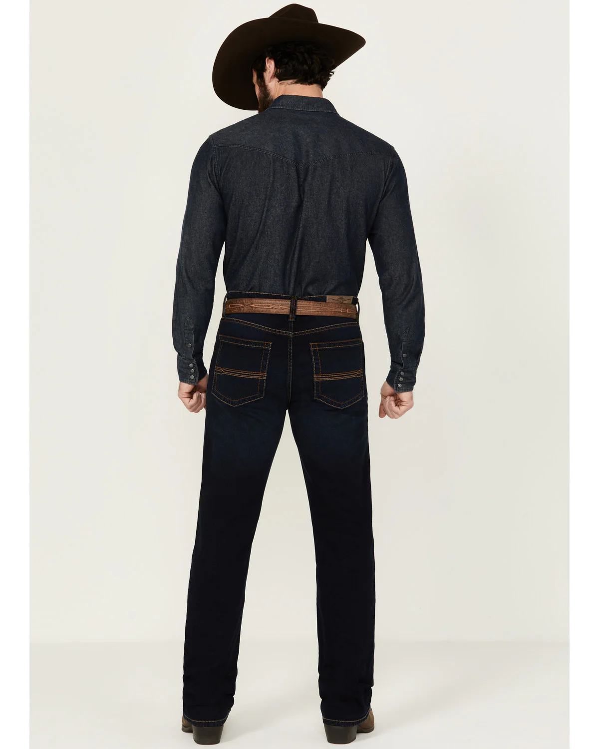 Cody James Men's Bay Roan Wash Jackson Slim Straight Stretch Denim Jeans - Image 3