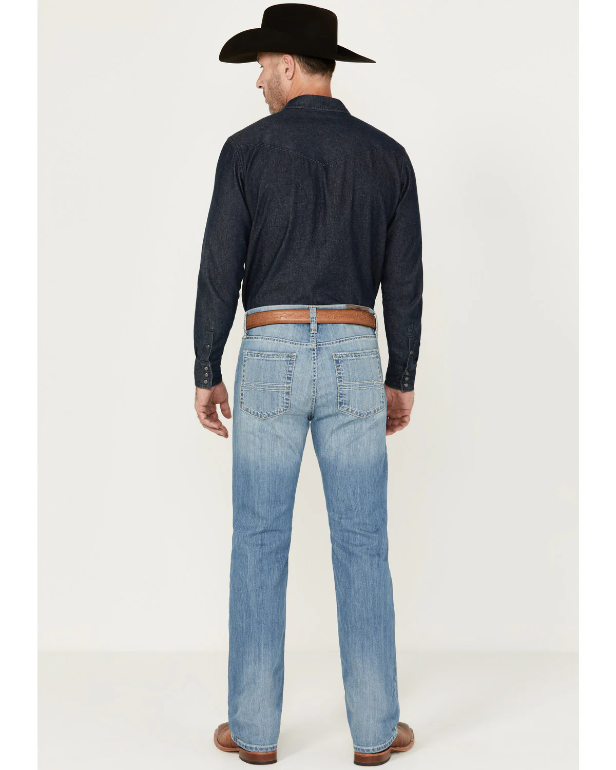 Cody James Men's Clovehitch Wash Jackson Slim Straight Stretch Denim Jeans - Image 3