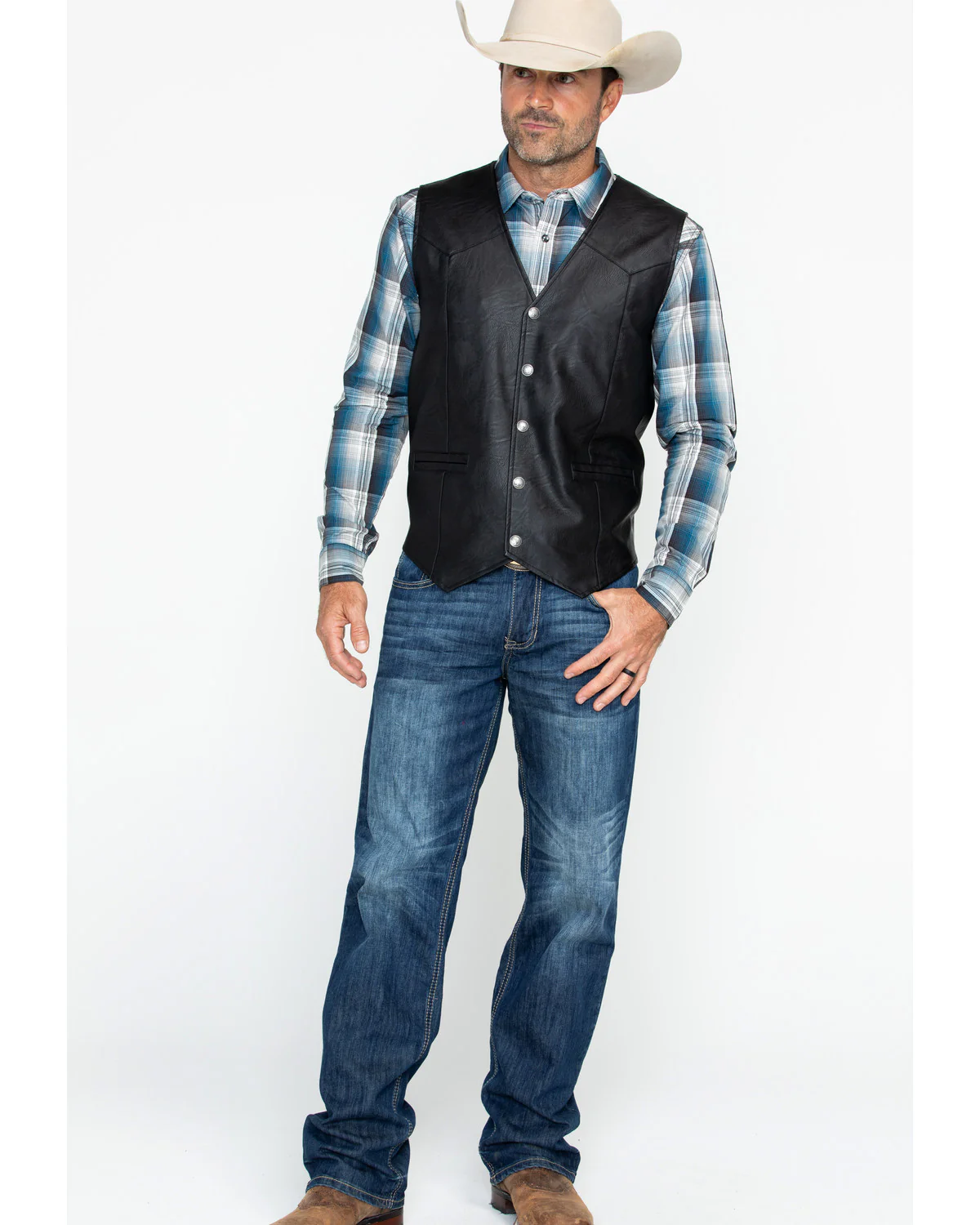 Cody James Men's Deadwood Vest - Image 6