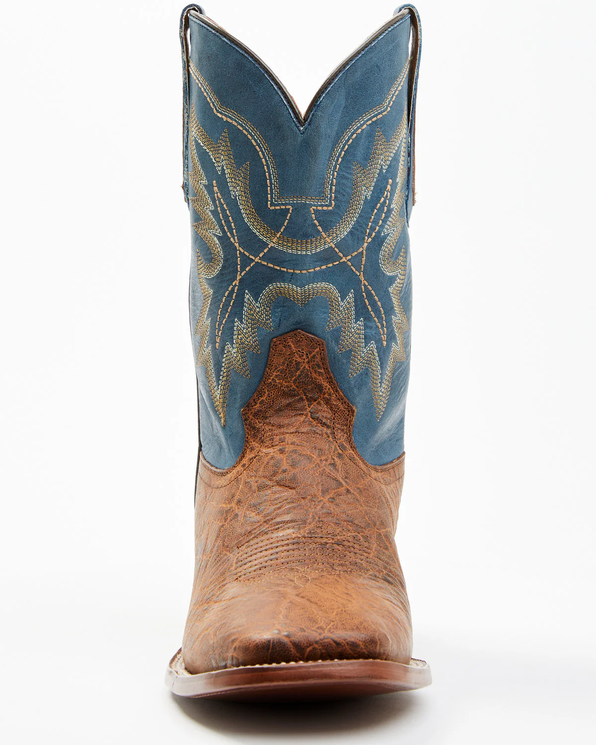 Cody James Men's Elephant Print Western Boots - Broad Square Toe - Image 4