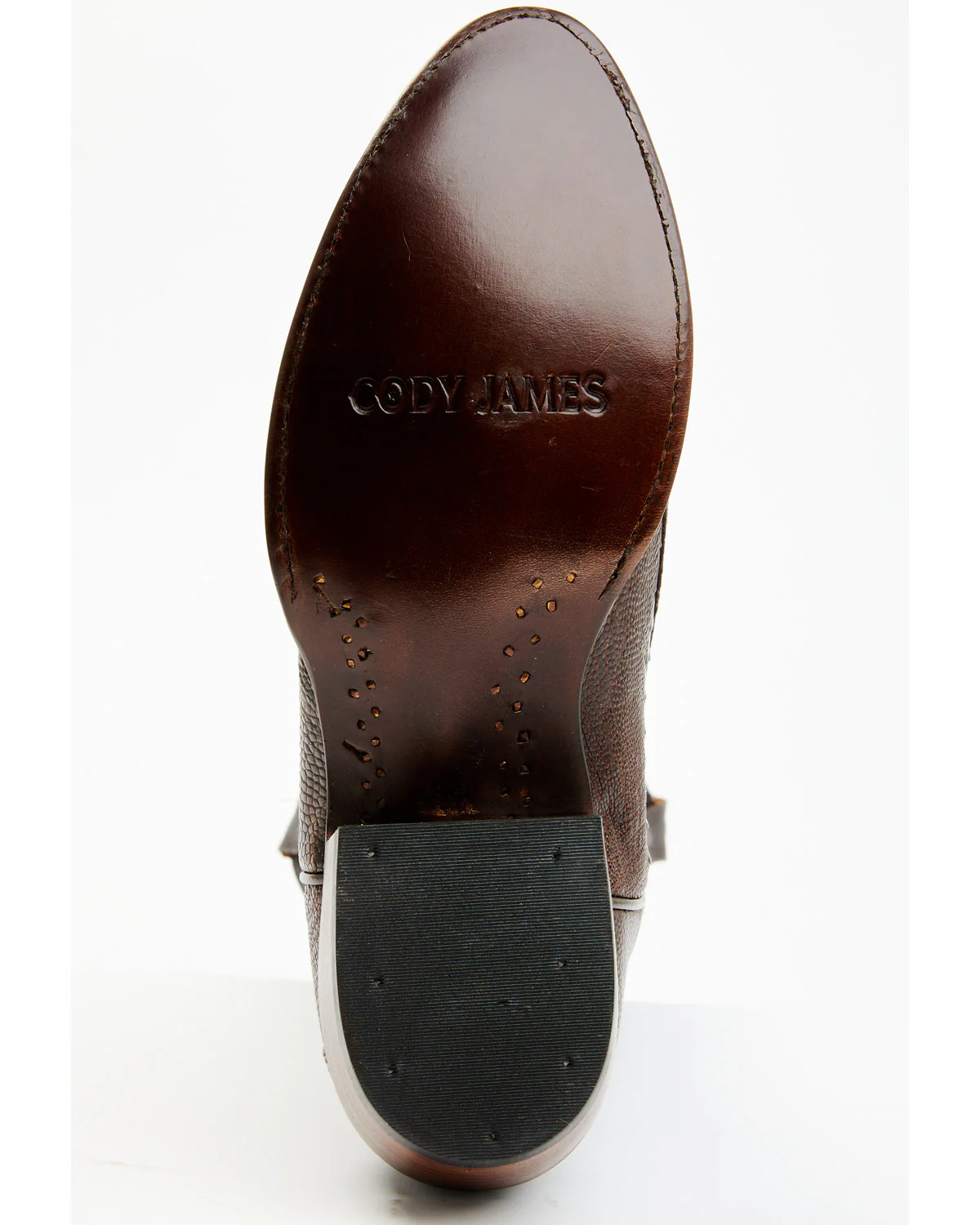 Cody James Men's Exotic Ostrich Leg Western Boots - Round Toe - Image 7
