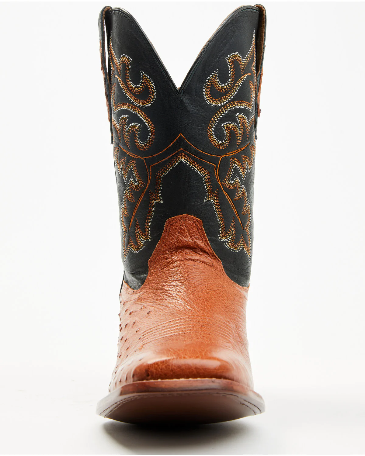 Cody James Men's Exotic Ostrich Western Boots - Broad Square Toe - Image 4