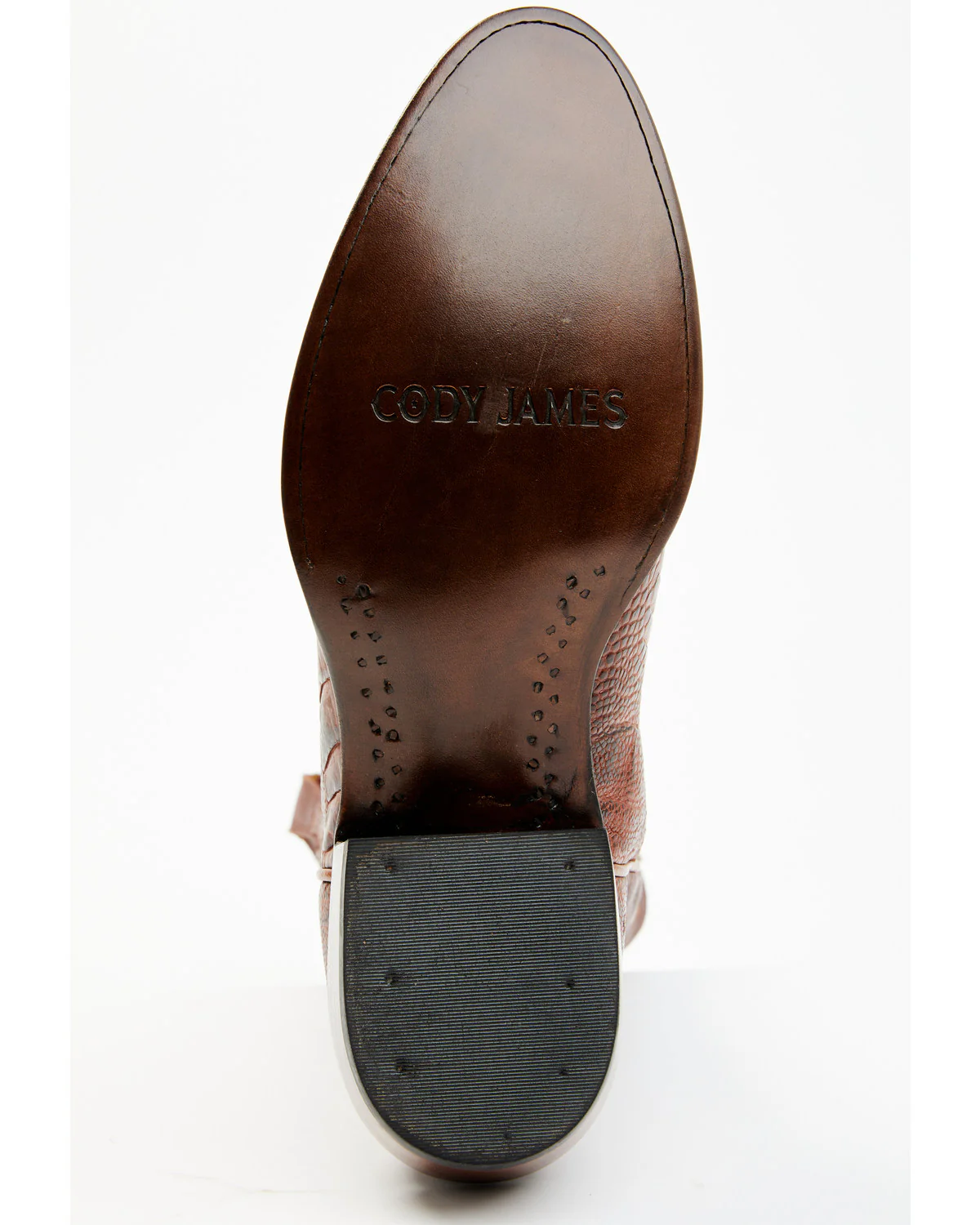 Cody James Men's Exotic Ostrich Western Boots - Round Toe - Image 7