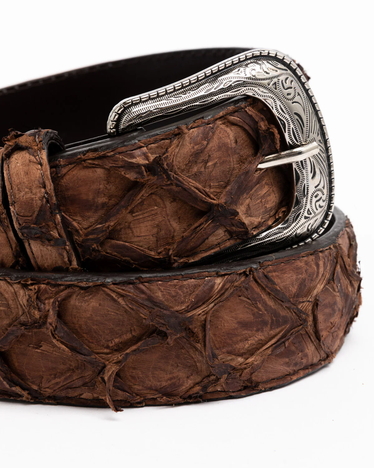 Cody James Men's Exotic Pirarucu Belt - Image 3