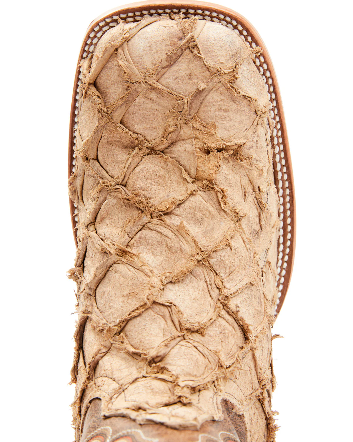 Cody James Men's Exotic Pirarucu Western Boots - Broad Square Toe - Image 6