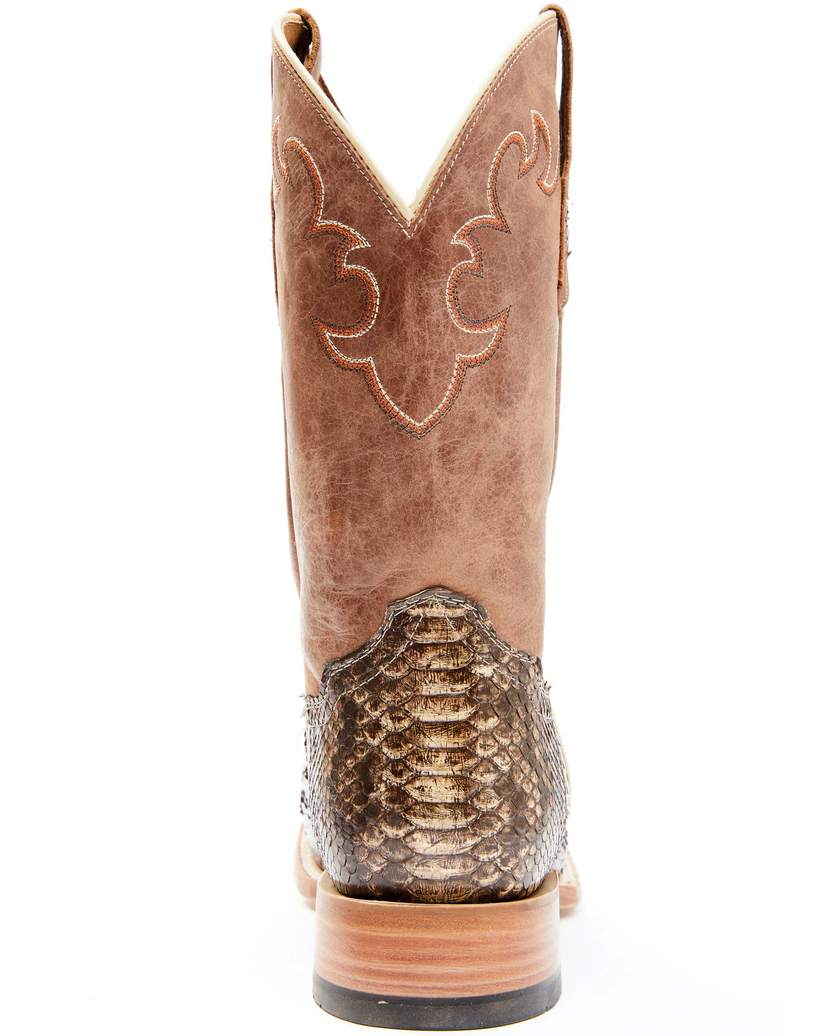 Cody James Men's Exotic Python Western Boots - Broad Square Toe - Image 5