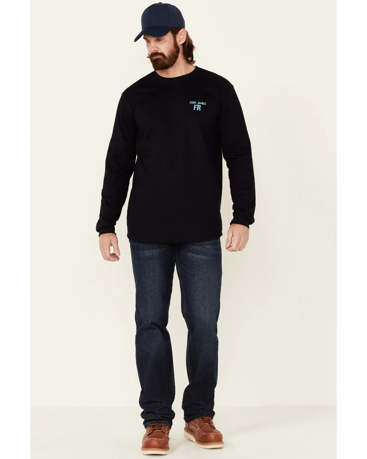 Cody James Men's FR Back Graphic Long Sleeve Work T-Shirt - Image 2
