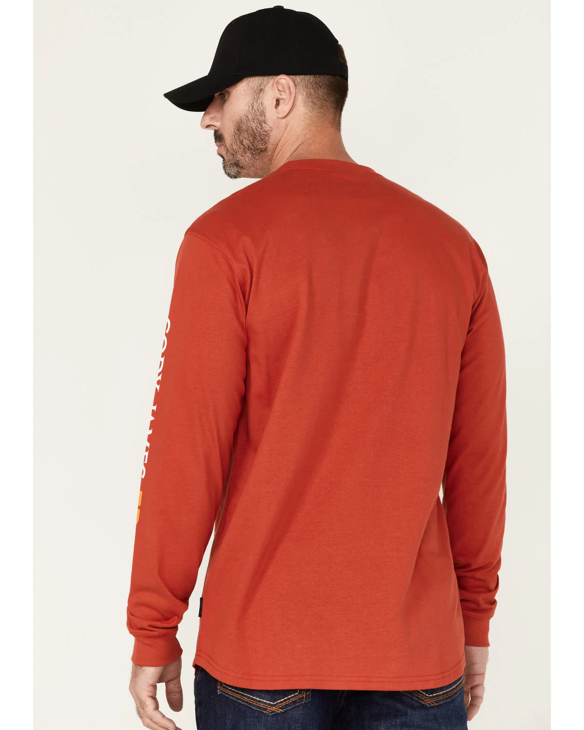 Cody James Men's FR Logo Long Sleeve Work T-Shirt - Image 4