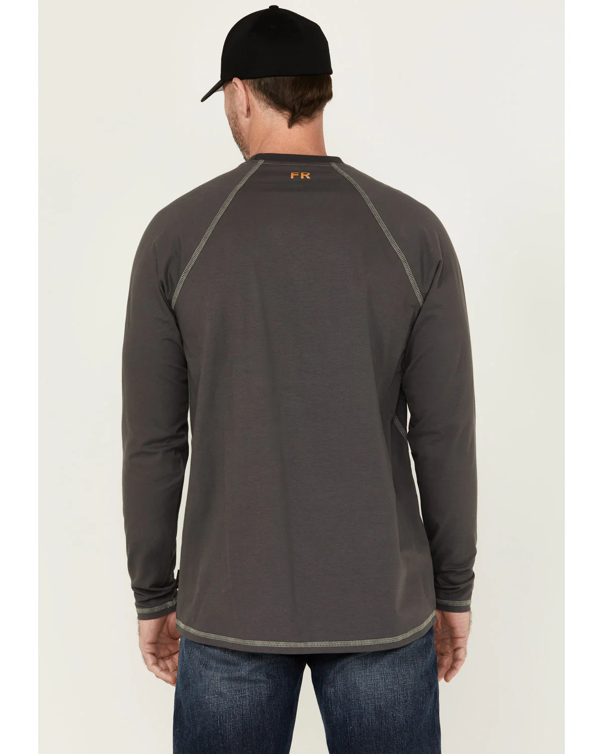 Cody James Men's FR Long Sleeve Raglan Crew Work Shirt - Image 4