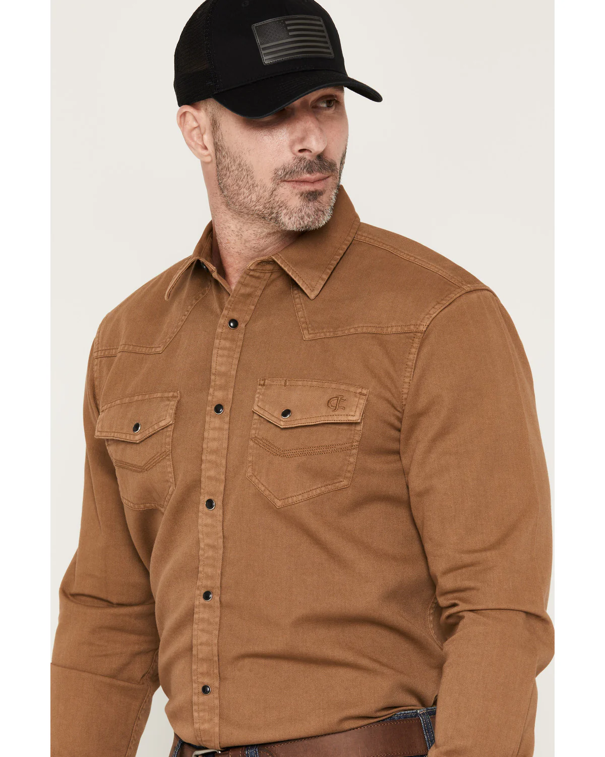 Cody James Men's FR Medora Long Sleeve Snap Western Work Shirt - Image 2