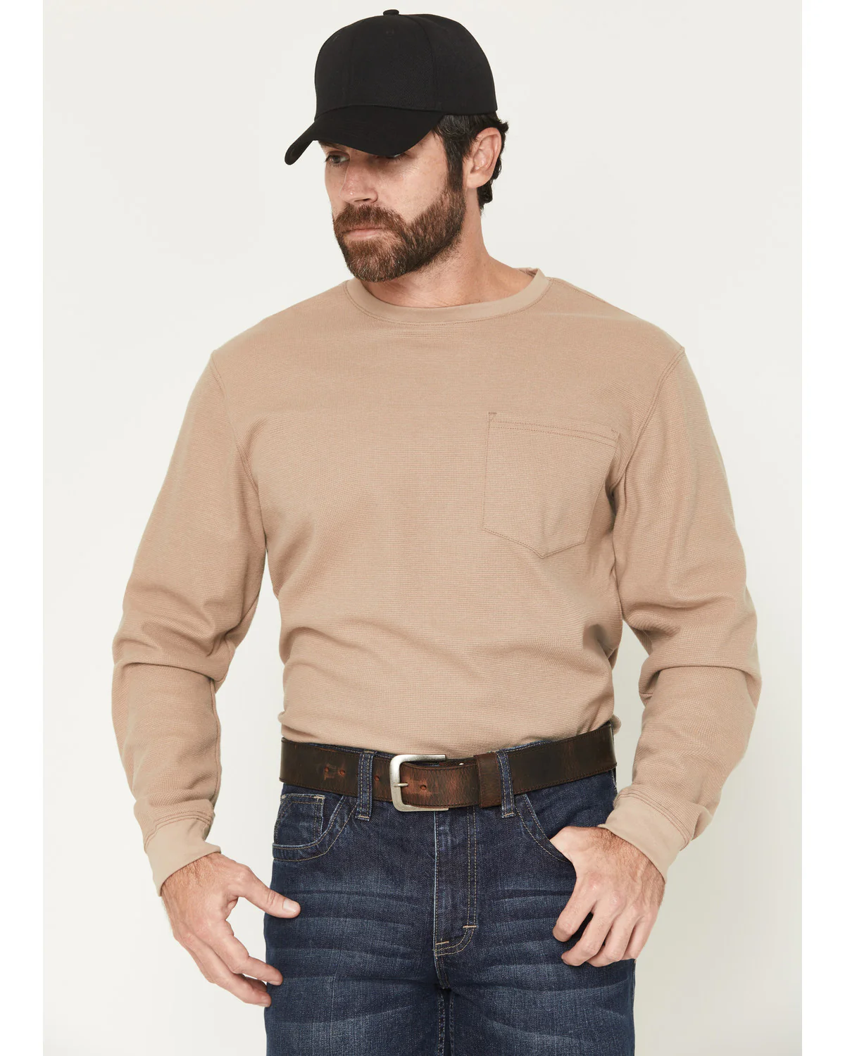 Cody James Men's FR Rustler Long Sleeve Work T-Shirt - Image 2