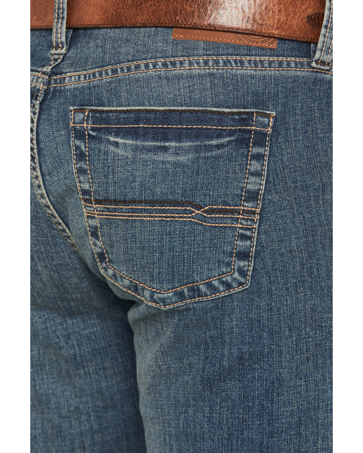 Cody James Men's Grullo Wash Wyatt Slim Bootcut Stretch Denim Jeans - Image 4