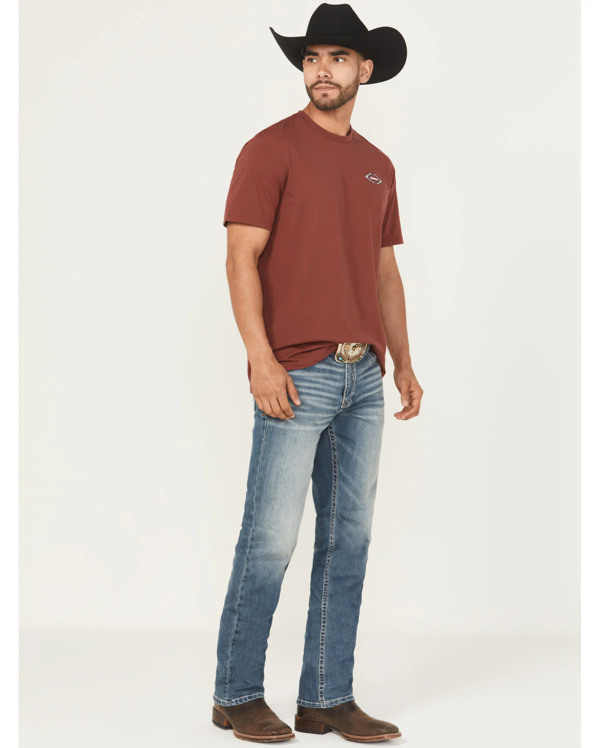 Cody James Men's Hombre Wash Jackson Slim Straight Stretch Denim Jeans