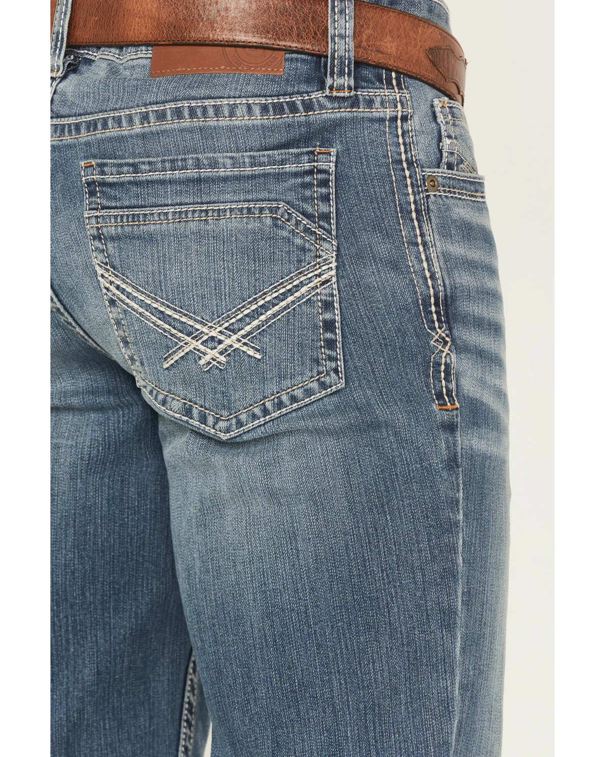 Cody James Men's Hombre Wash Jackson Slim Straight Stretch Denim Jeans - Image 4