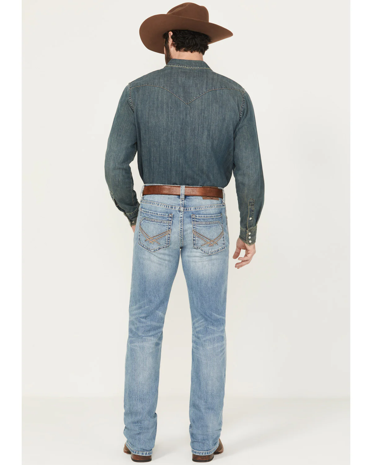 Cody James Men's Montoya Wash Jackson Slim Straight Stretch Denim Jeans - Image 4