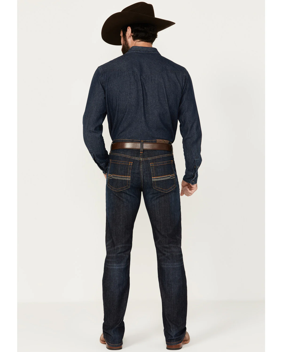 Cody James Men's Night Hawk Wash Jackson Slim Straight Stretch Denim Jeans - Image 4