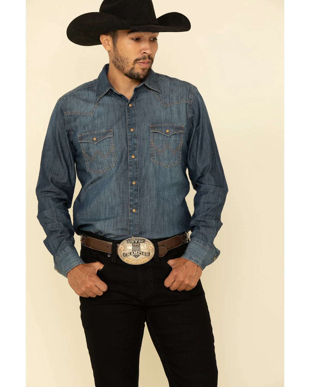 Cody James Men's Night Rider Wash Jackson Slim Straight Stretch Denim Jeans - Image 3