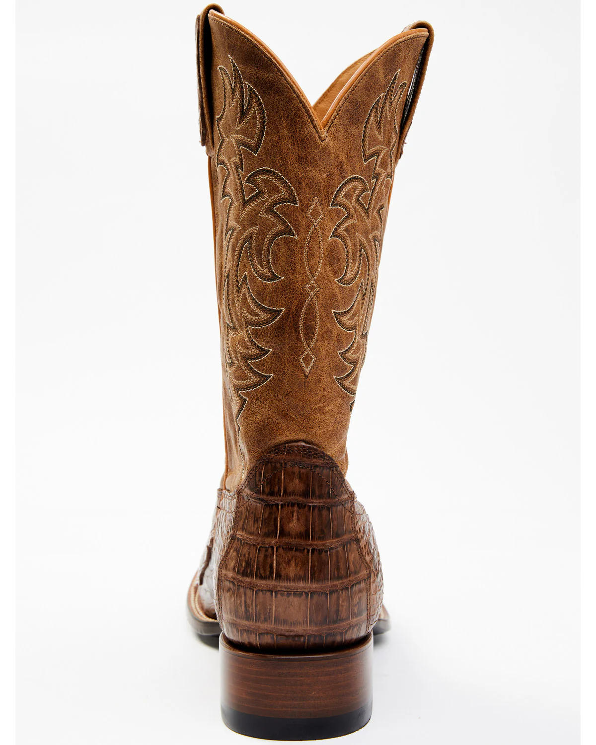 Cody James Men's Nuez Exotic Caiman Skin Western Boots - Broad Square Toe - Image 5