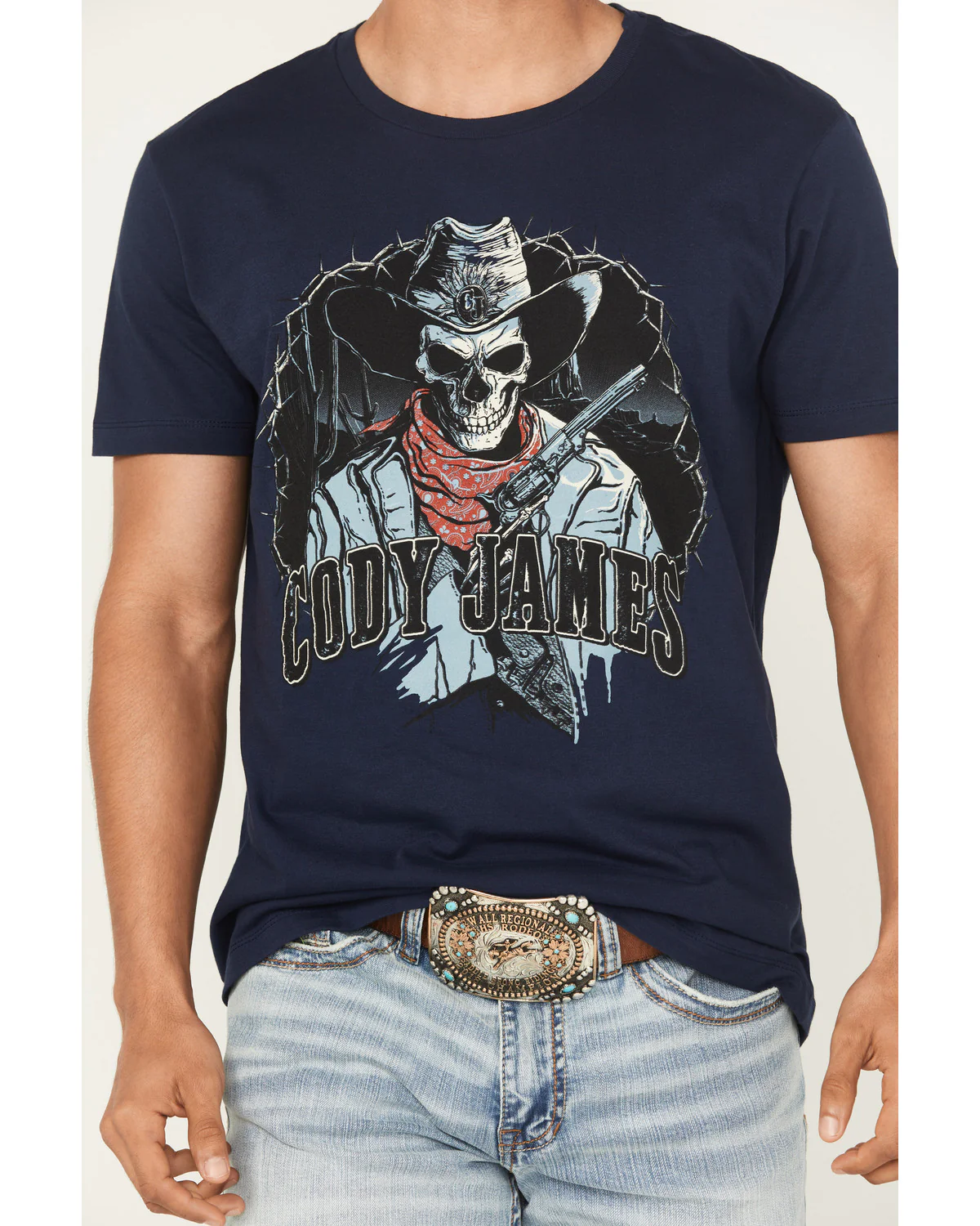 Cody James Men's Posse Gunslinger Short Sleeve Graphic T-Shirt - Image 3