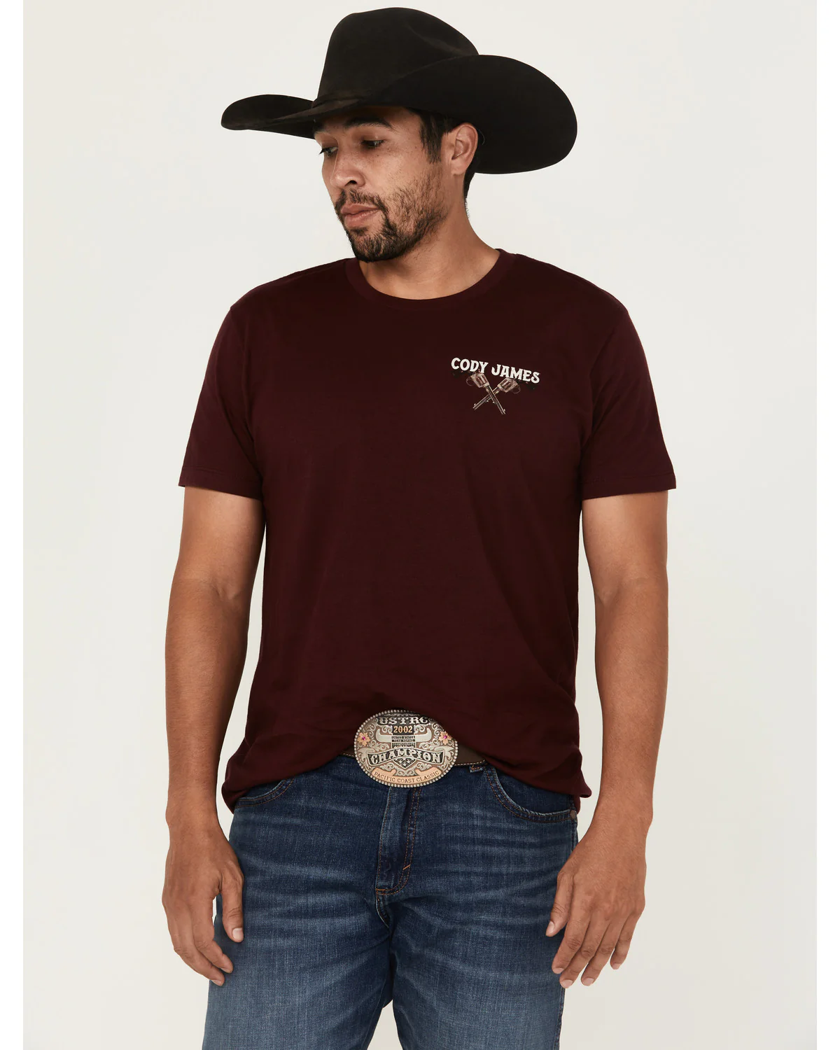 Cody James Men's Posse Revolver Short Sleeve Graphic T-Shirt - Image 2