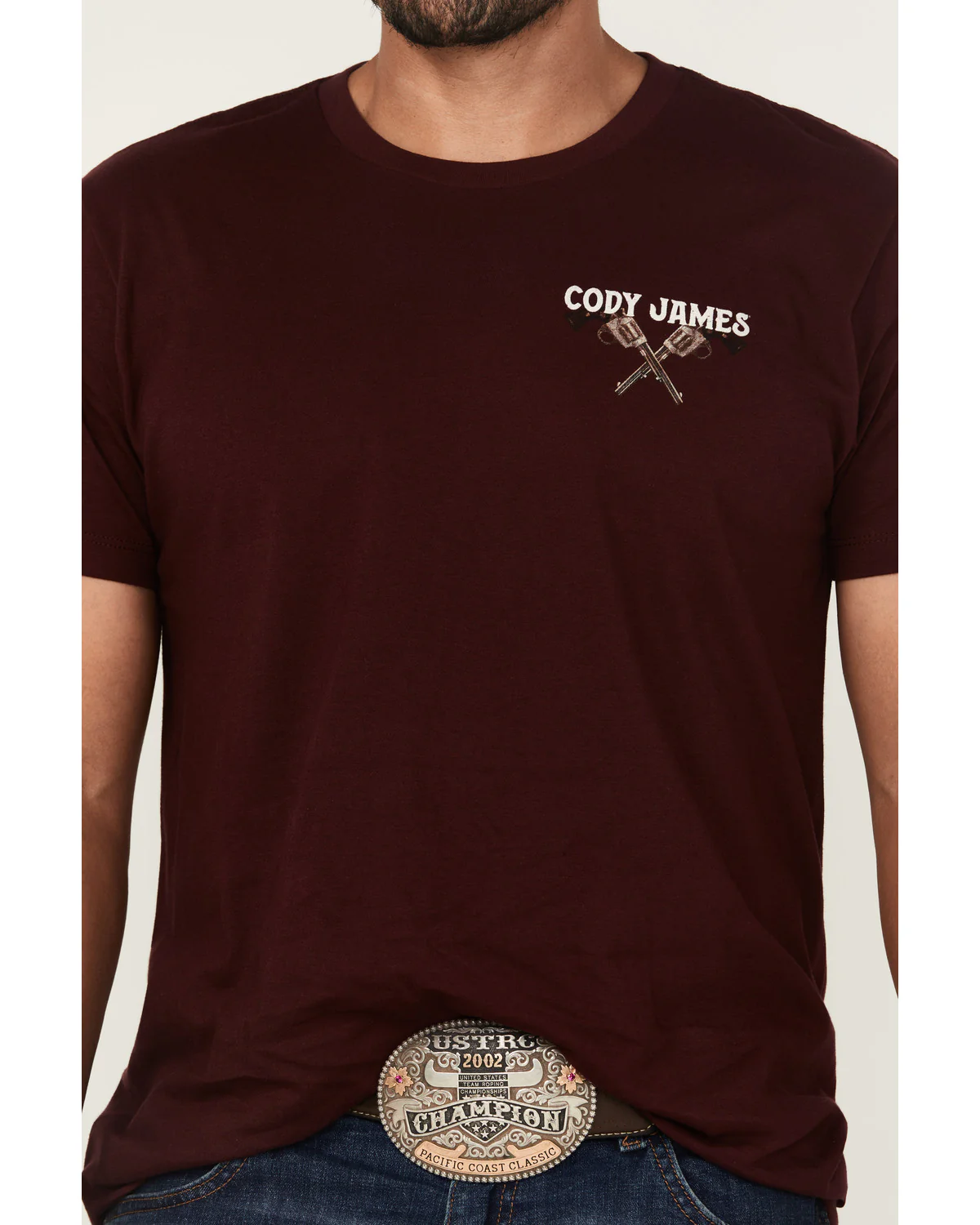 Cody James Men's Posse Revolver Short Sleeve Graphic T-Shirt - Image 4