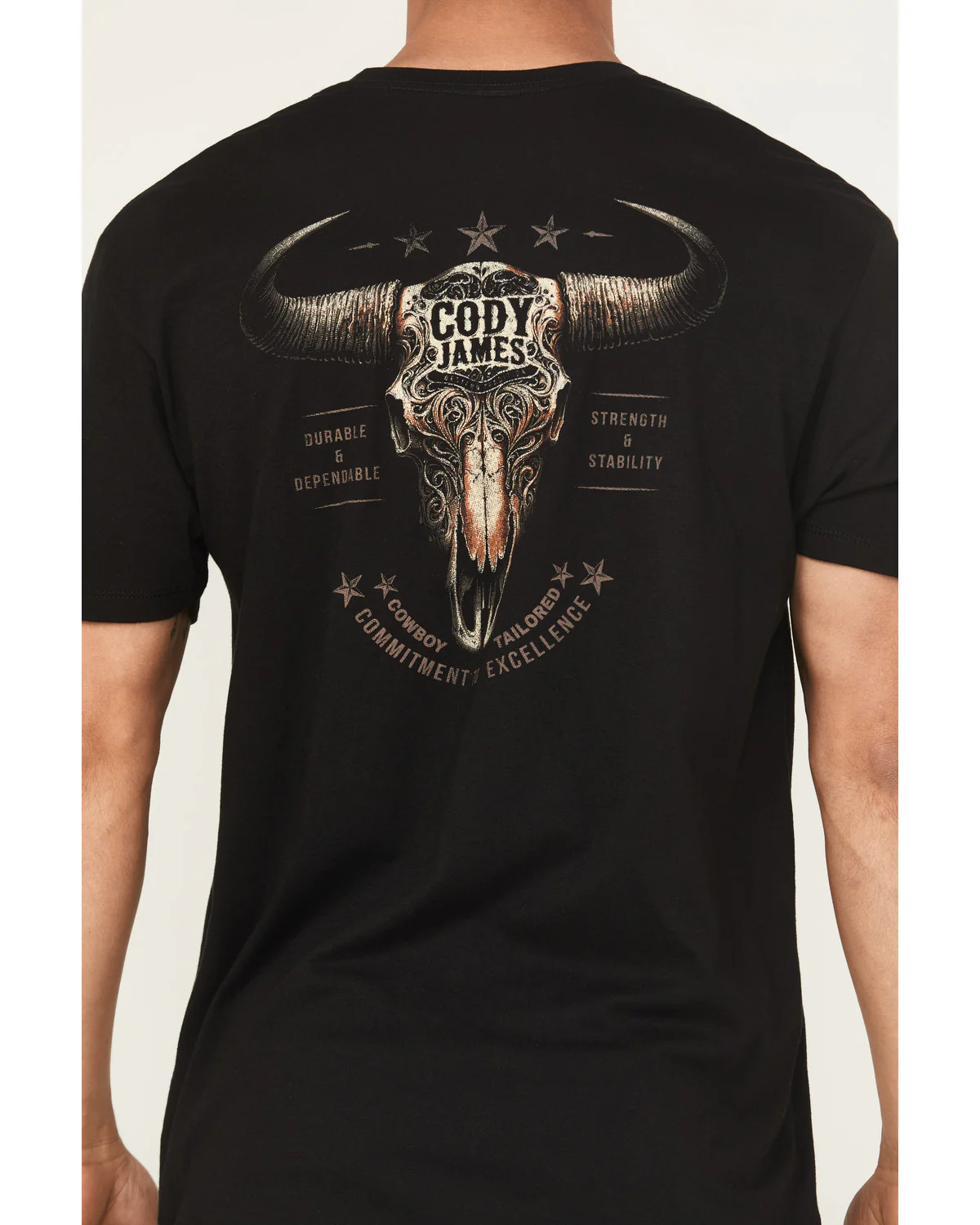 Cody James Men's Skull Bold Short Sleeve T-Shirt - Image 4