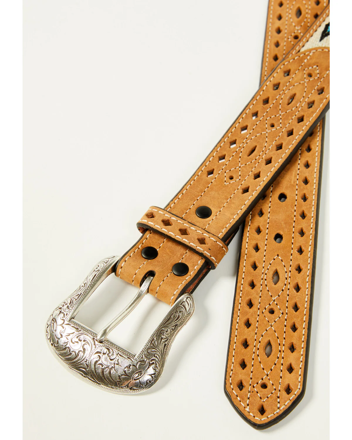 Cody James Men's Southwestern Woven Belt - Image 2