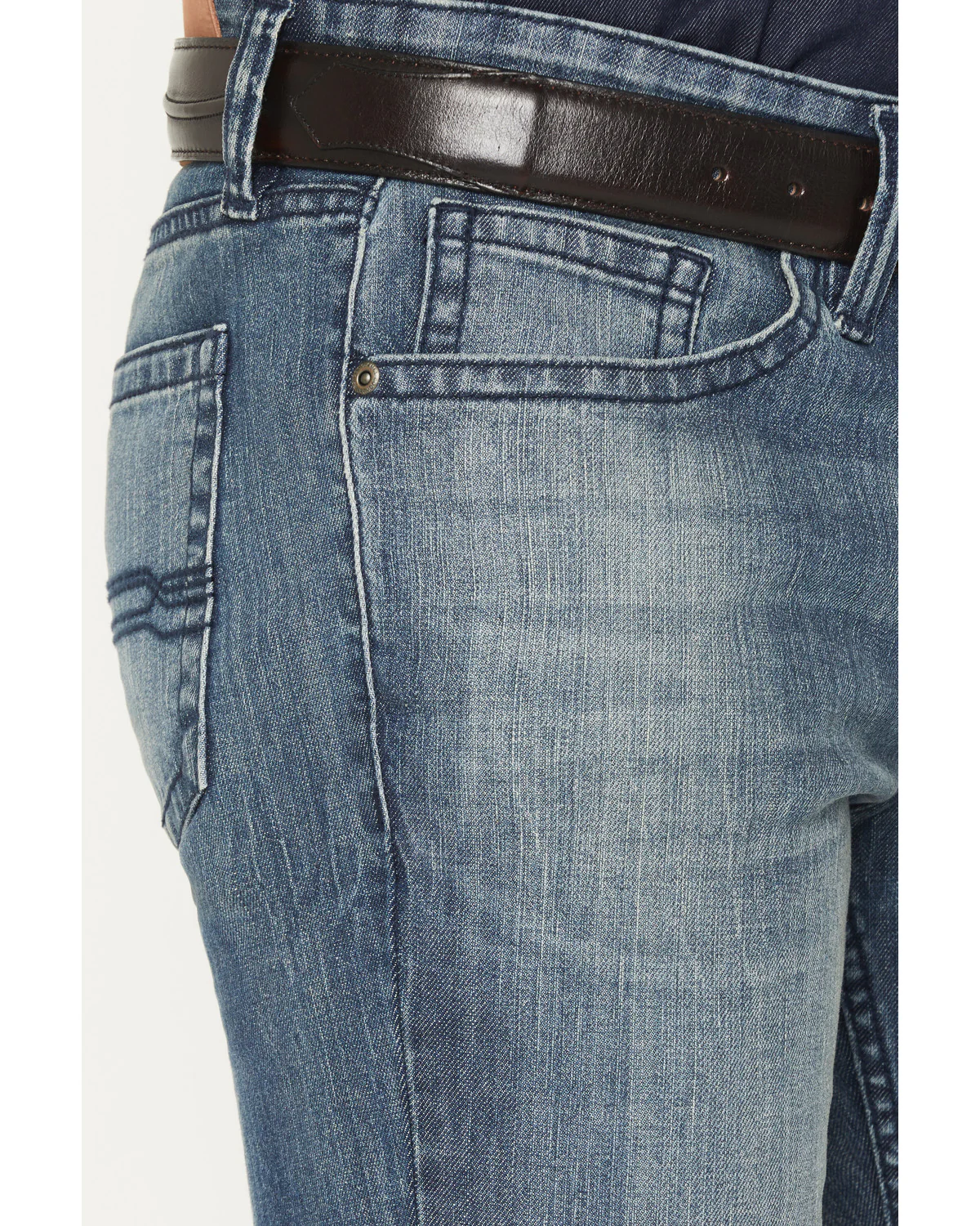 Cody James Men's Texas Wash Wyatt Slim Bootcut Stretch Denim Jeans - Image 2