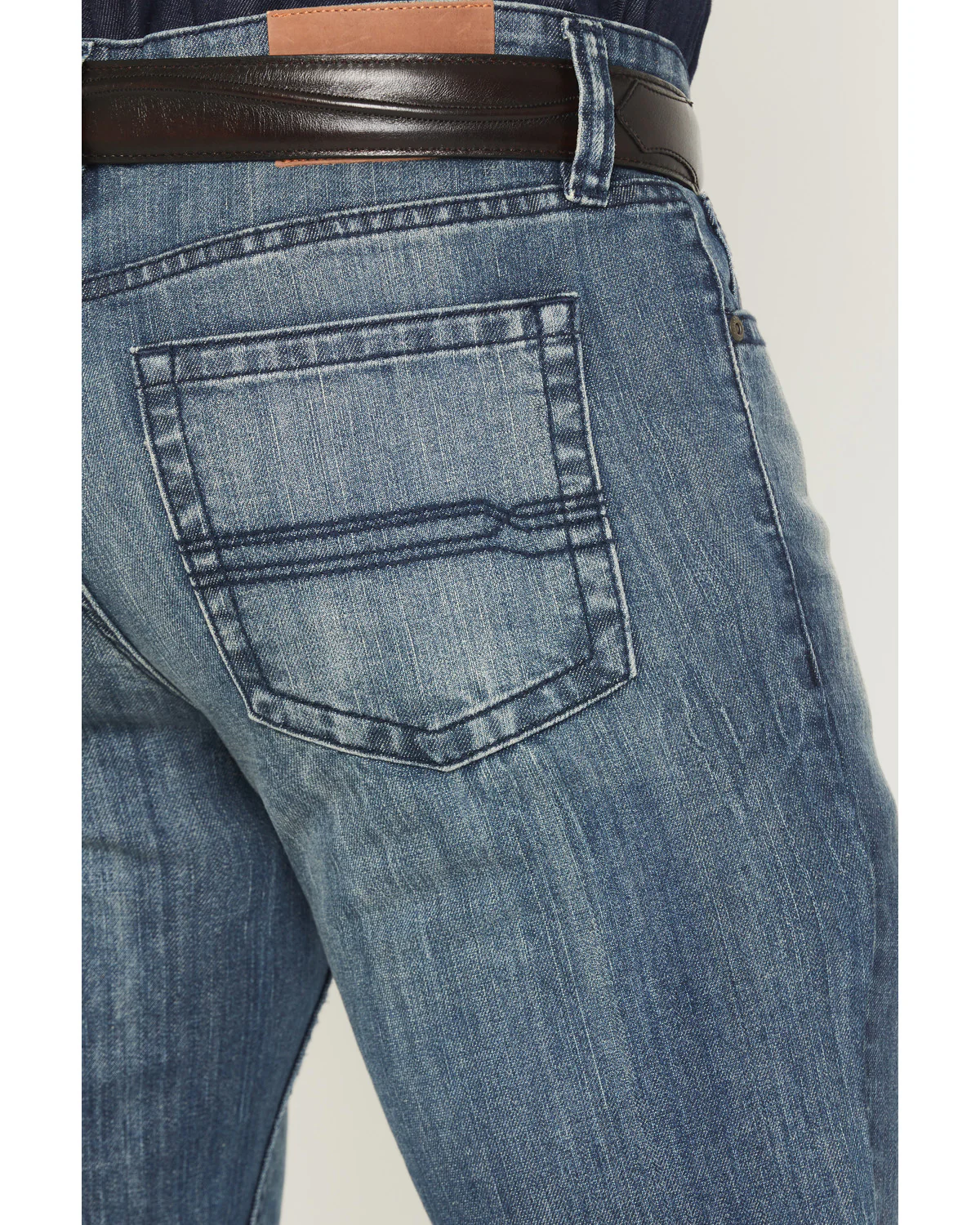 Cody James Men's Texas Wash Wyatt Slim Bootcut Stretch Denim Jeans - Image 4
