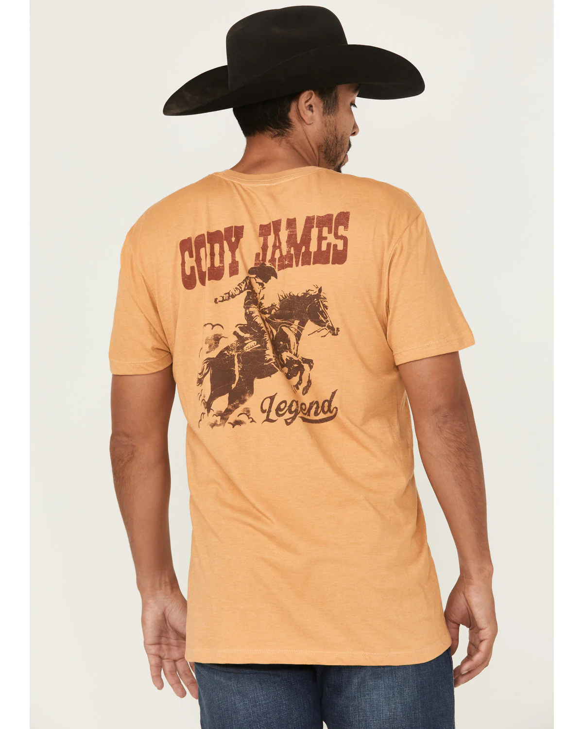 Cody James Men's The West Cowboy Short Sleeve Graphic T-Shirt