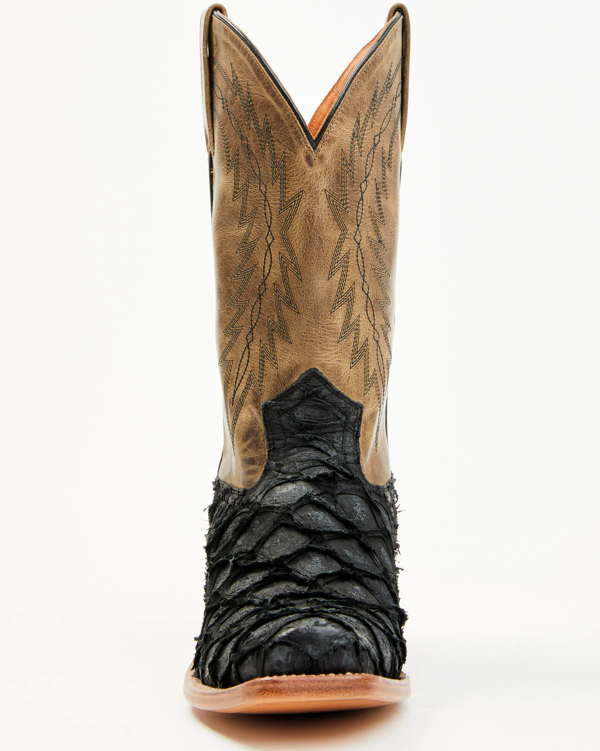Cody James Men's Vaqueras Exotic Pirarucu Western Boots - Square Toe - Image 4