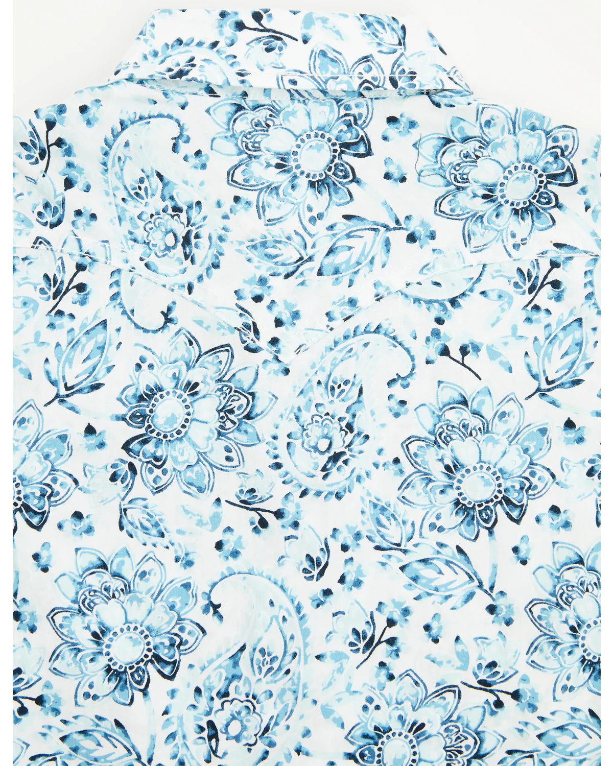 Cody James Toddler Boys' Frontier Threads Paisley Print Short Sleeve Snap Western Shirt - Image 4